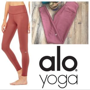 Alo yoga Earth color airlift high waist yoga pants